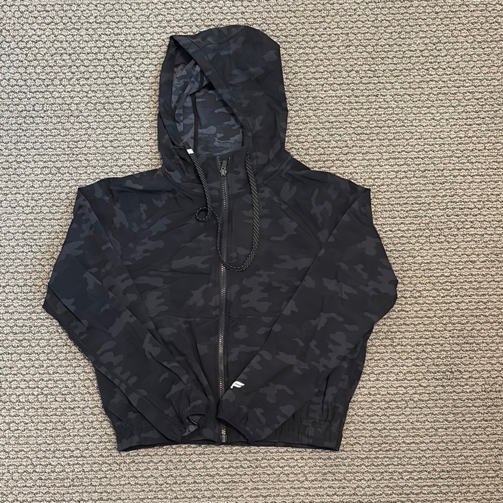 Fabletics Black Camo Hoodie